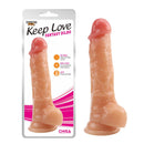 Chisa - Dildo Met Zuignap Fantasy 18 cm - Lichte Huidskleur-Erotiekvoordeel.nl