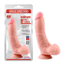 Chisa - Dildo Met Zuignap MehMet 23 cm x 4.7 cm - Lichte Huidskleur-Erotiekvoordeel.nl