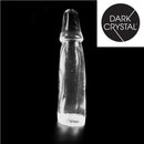 Dark Crystal - Dildo 33 x 8,5 cm - Transparant