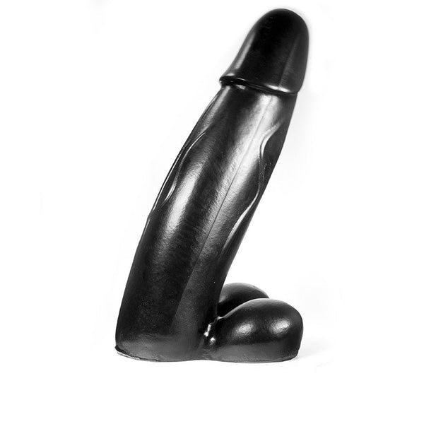 Dark Crystal - Dildo Super Kuba 60 x 14,5 cm - Zwart-Erotiekvoordeel.nl