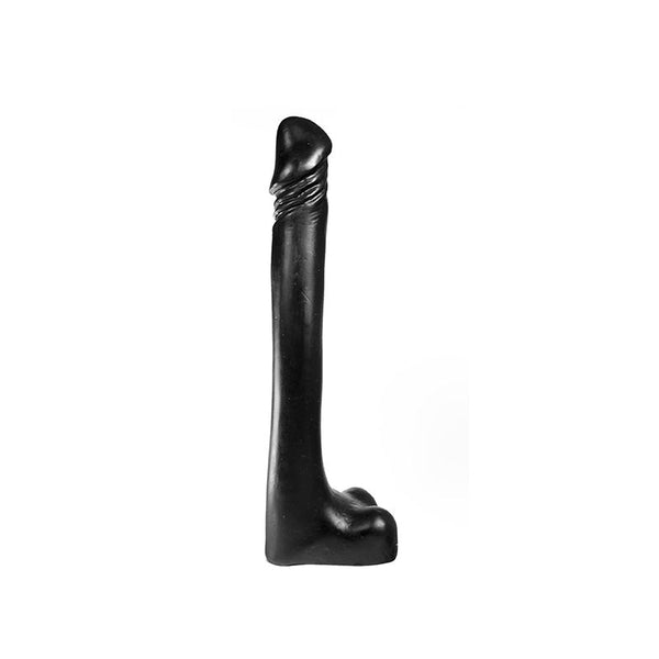 Dark Crystal - XXL Dildo 25 x 3,5 cm - Zwart-Erotiekvoordeel.nl