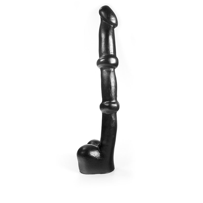 Dark Crystal - XXL Dildo 34 x 5,2 cm - Zwart