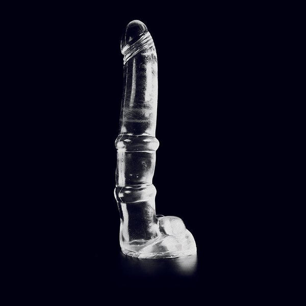 Dark Crystal - XXL Dildo 36,5 x 7 cm - Transparant