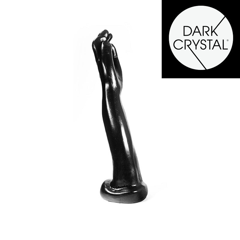 Dark Crystal - XXL Fisting Dildo 36,5 x 7,5 cm - Zwart