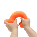 DeLuxe Pure Nature Neo Colours Siliconen Dildo 26.5 x 5.1 cm - Paars