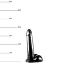 Dinoo - Dildo Datou 19 x 3,7 cm - Zwart
