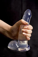 Dinoo - Dildo Datou 19 x 3.7 cm - Transparant
