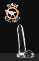 Dinoo - Dildo Datou 19 x 3.7 cm - Transparant