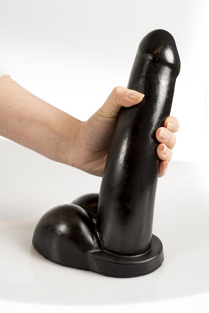 Dinoo - Dildo Diceratops 29 x 6 cm - Zwart