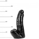 Dinoo - Dildo HUNG Riff 27 x 7 cm - Zwart