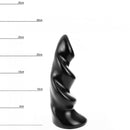 Dinoo - Dildo HUNG - Scyther 26 x 5,5 cm - Zwart-Erotiekvoordeel.nl