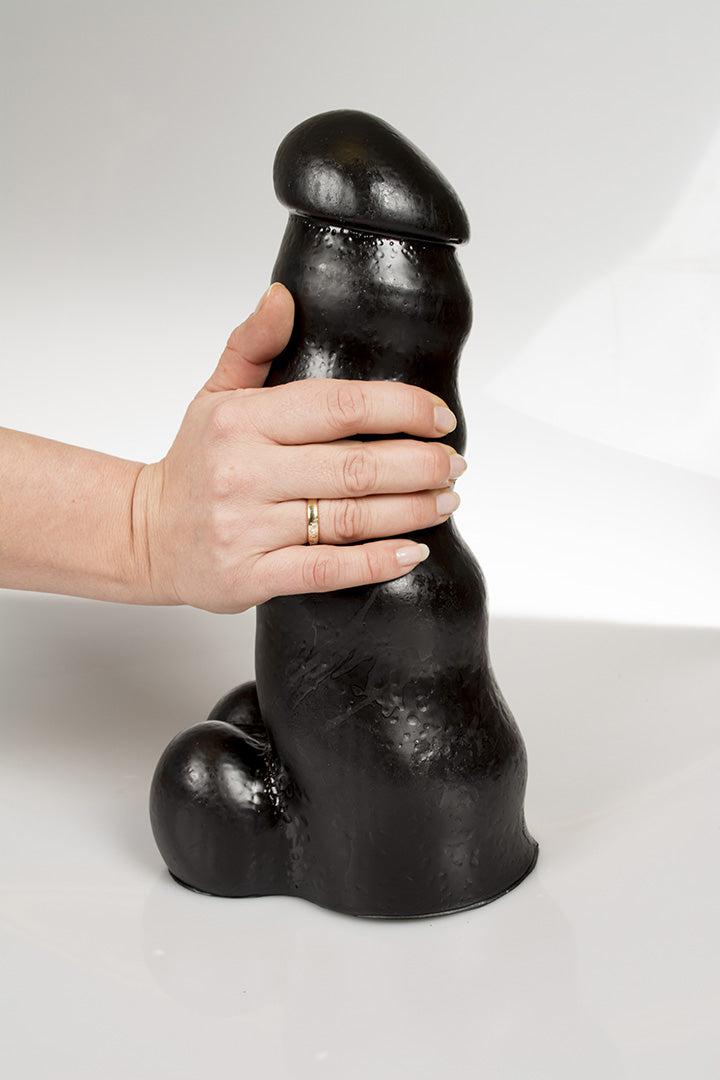 Dinoo - Dildo Itemirus 32 x 11 cm - Zwart