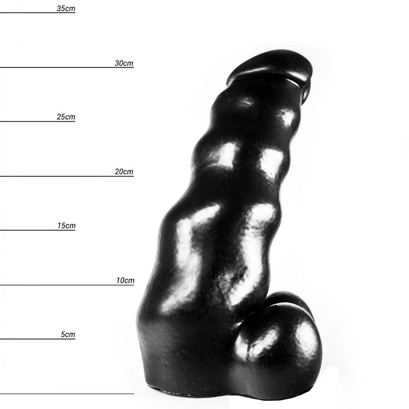 Dinoo - Dildo Itemirus 32 x 11 cm - Zwart