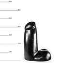 Dinoo - Dildo Karonga 23,5 x 9,5 cm - Zwart
