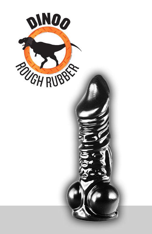 Dinoo - Dildo Rhabdodon 23 x 5,8 cm - Zwart