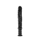 Dinoo - Extreme XXL Dildo Met Handvat - Damocles - 42,5 x 4,5 cm - Zwart-Erotiekvoordeel.nl