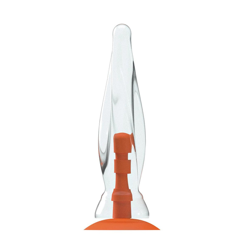 Dinoo - Primal Desires Extra Grote Dildo Met Zuignap Stego - Transparant