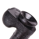 Dinoo - XL Dildo - Scream - 23 x 5.5 cm - Zwart-Erotiekvoordeel.nl