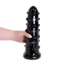 Dinoo - XXL Anaal Dildo HUNG Jaws 29,5 x 6 cm - Zwart