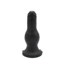Dinoo - XXL Anaal Dildo Met bolvormige verdikking Van TPE - Zwart