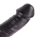Dinoo - XXL Dildo - Curve - 31 x 5.5 cm - Zwart-Erotiekvoordeel.nl
