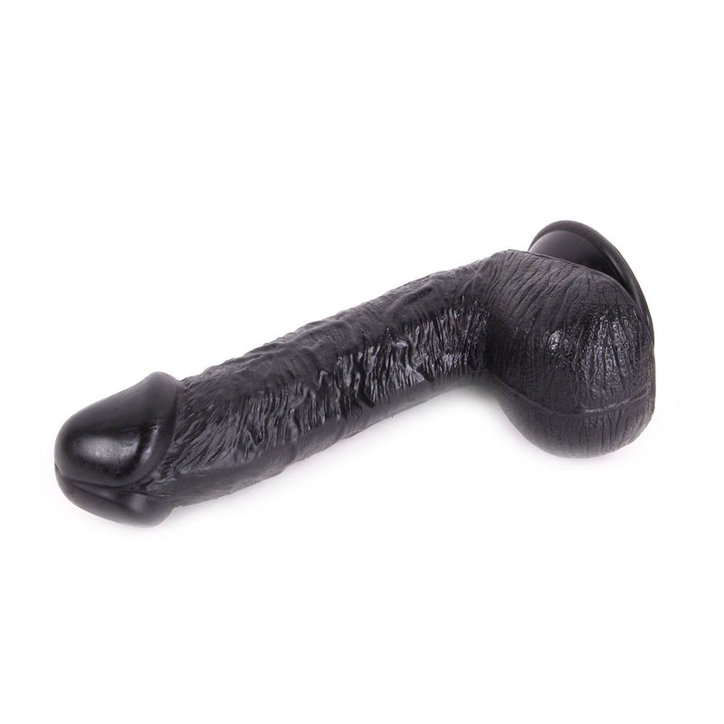 Dinoo - XXL Dildo - Raptor - 27 x 5.5 cm - Zwart-Erotiekvoordeel.nl