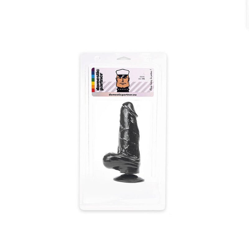 Domestic Partner - Panzer Small - Dildo - 17 x 4.9 cm - Zwart-Erotiekvoordeel.nl