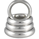 Donut Cockring RVS 1.5 cm Breed-Erotiekvoordeel.nl