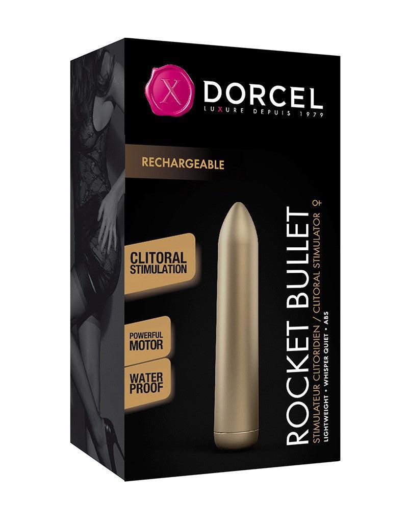 Dorcel - Rocket Bullet Gold oplaadbare Vibrator Met 16 vibratie standen