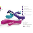 Dorr - Iora Dual Action Tarzan Vibrator - Turquoise-Erotiekvoordeel.nl