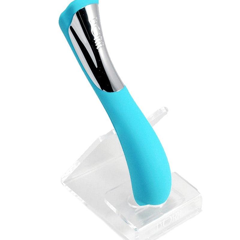 Dorr - Silker G Point Curved G-spot Vibrator - Turquoise-Erotiekvoordeel.nl