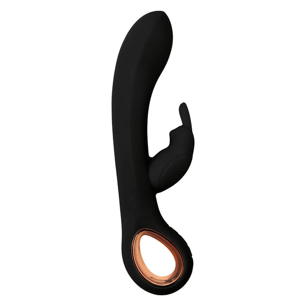 G-spot Vibrator Met Clitoris Stimulator - Zwart
