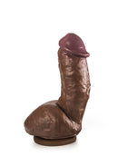 Heroes - No. 11 - Dildo Met Zuignap - 19,5 x 5 cm - Bruin-Erotiekvoordeel.nl