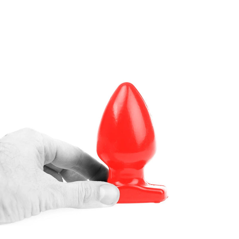 I ♥ Butt - Bolvormige Buttplug - Rood