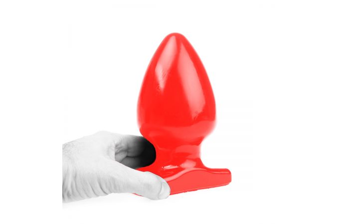 I ♥ Butt - Bolvormige Buttplug - Rood