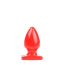 I ♥ Butt - Bolvormige Buttplug - Rood