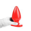 I ♥ Butt - Dikke Buttplug - M - Rood
