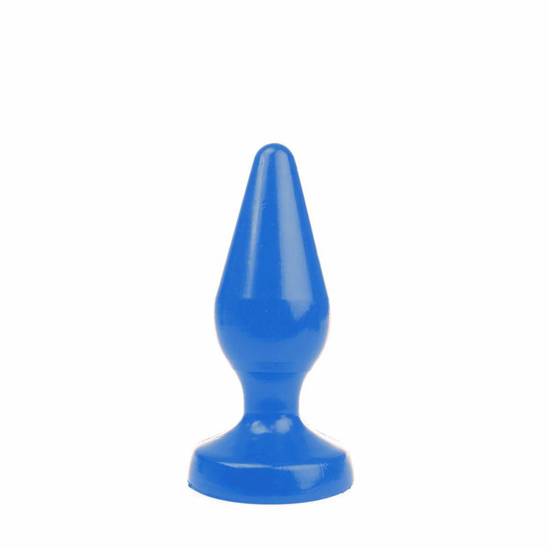 I ♥ Butt - Klassieke Buttplug - L - Blauw