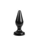 I ♥ Butt - Klassieke Buttplug - L - Zwart