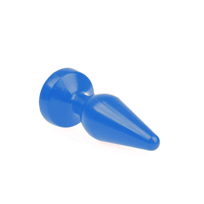 I ♥ Butt - Klassieke Buttplug - M - Blauw