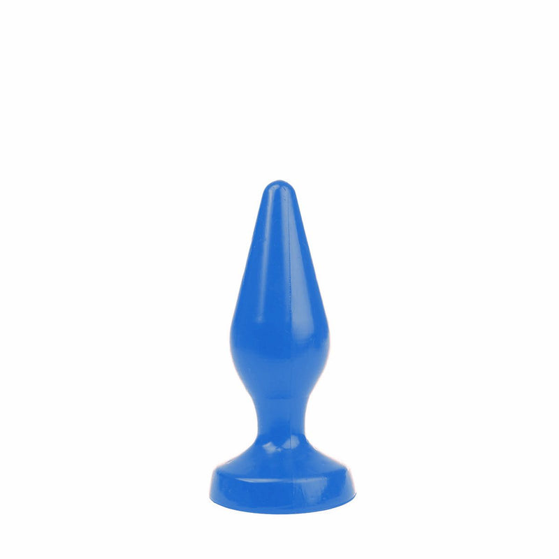 I ♥ Butt - Klassieke Buttplug - M - Blauw