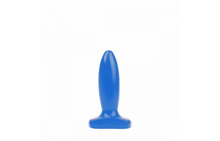 I ♥ Butt - Slanke Buttplug - M - Blauw