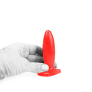 I ♥ Butt - Slanke Buttplug - S - Rood