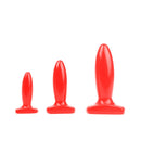 I ♥ Butt - Slanke Buttplug - S - Rood