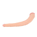 Kiotos Cox - Dubbele Dildo 35 x 2.2/5 cm - Lichte Huidskleur-Erotiekvoordeel.nl