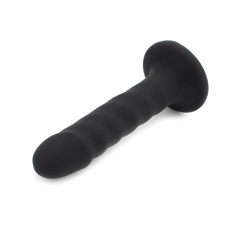 Kiotos Cox - Siliconen Dildo 18 x 3 cm - Zwart