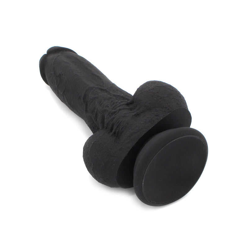 Kiotos Cox - Siliconen Dildo 23 x 4 cm - Zwart