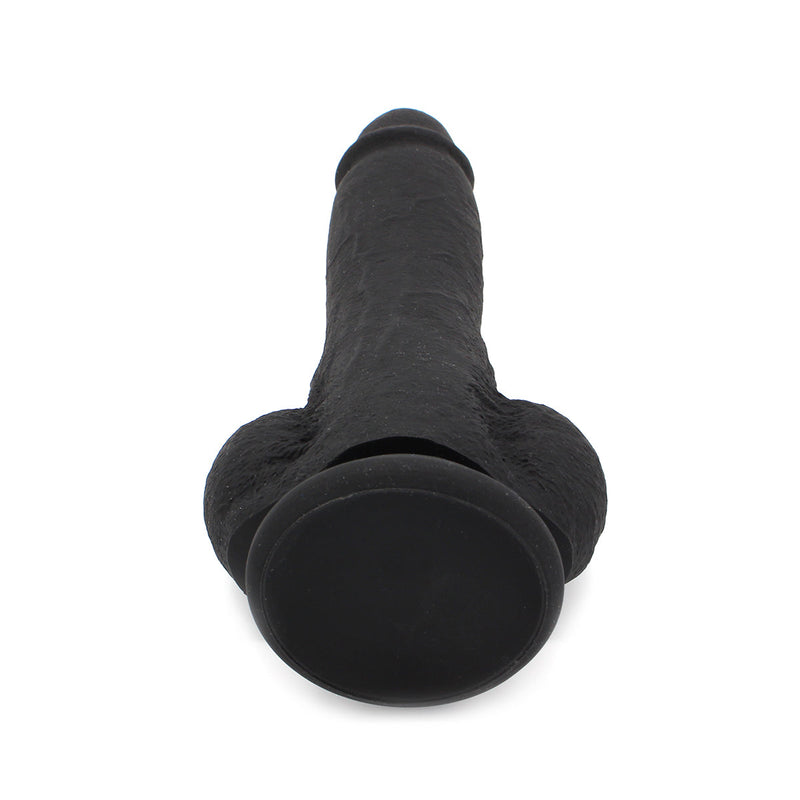 Kiotos Cox - Siliconen Dildo 23 x 4 cm - Zwart