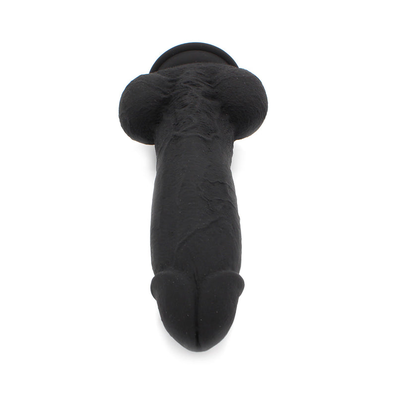 Kiotos Cox - Siliconen Dildo 23 x 4 cm - Zwart