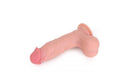 Kiotos Cox - Sliding Skin Dubbellaags Dildo 19.5 x 4.5 cm - Lichte Huidskleur-Erotiekvoordeel.nl
